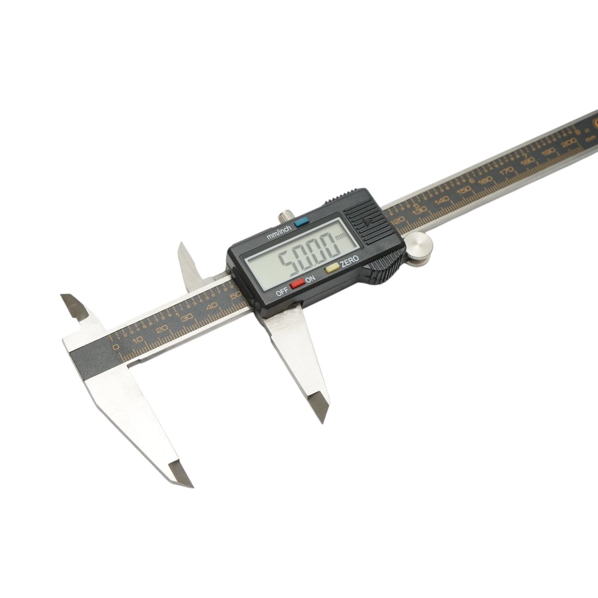 Subler digital profesional 200mm, scala dubla mm/inch, masuratoare interioara, exterioara, adancime Crownman